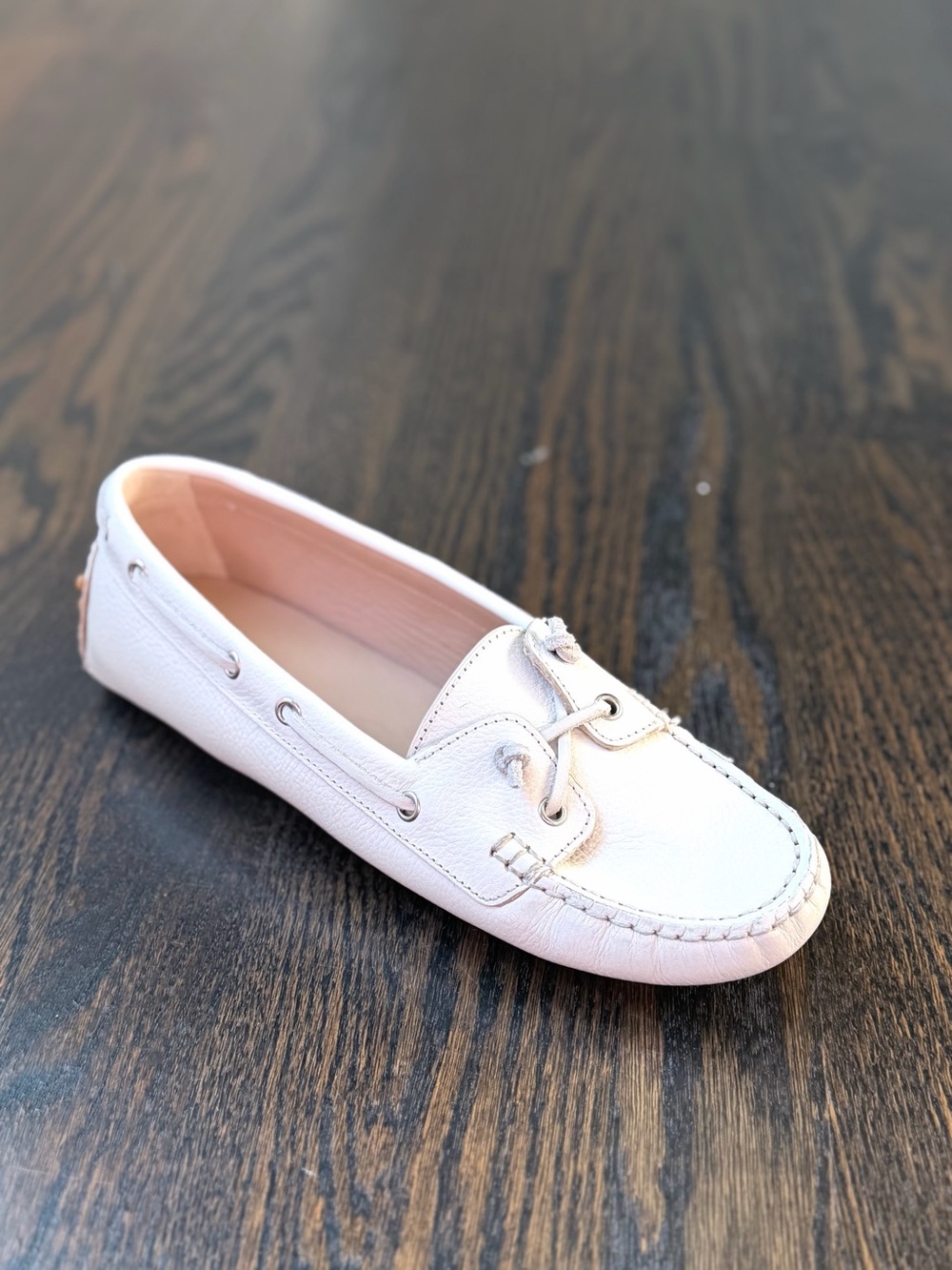 VERONICA BEARD Women White Leather Loafers NWT - Picture 5 of 8